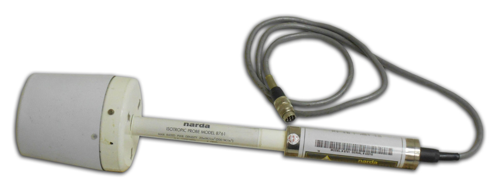 Image of Narda B8742D E-Field Probe | 300 kHz - 3 GHz Image of Narda B8742D E-Field Probe | 300 kHz - 3 GHz