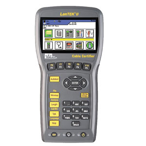 Image of Ideal LANTEK II Cable Certifier Image of Ideal LANTEK II Cable Certifier