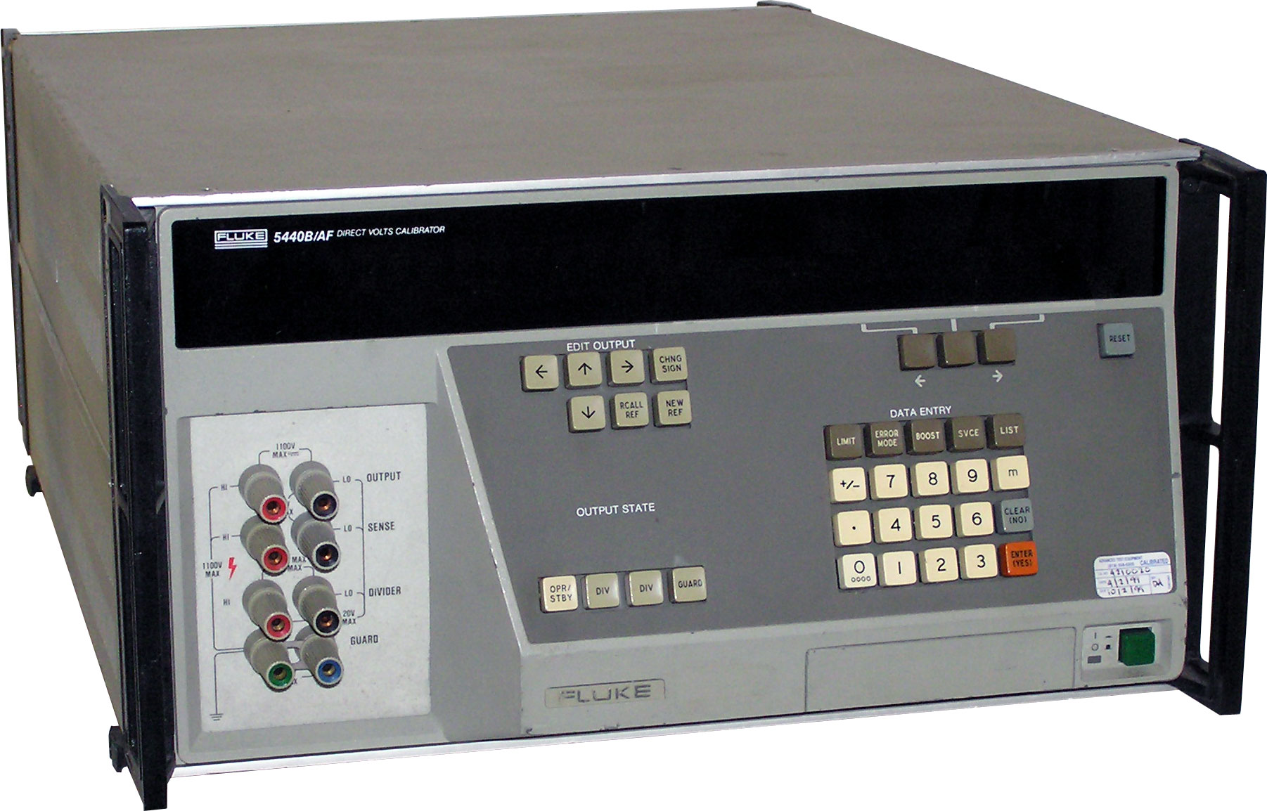 Image of Fluke 5440A/B Direct Voltage Calibrator Image of Fluke 5440A/B Direct Voltage Calibrator