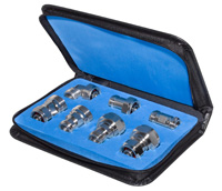 Image of RF Industries RFA-4195-04 DIN Adapter Kit Image of RF Industries RFA-4195-04 DIN Adapter Kit