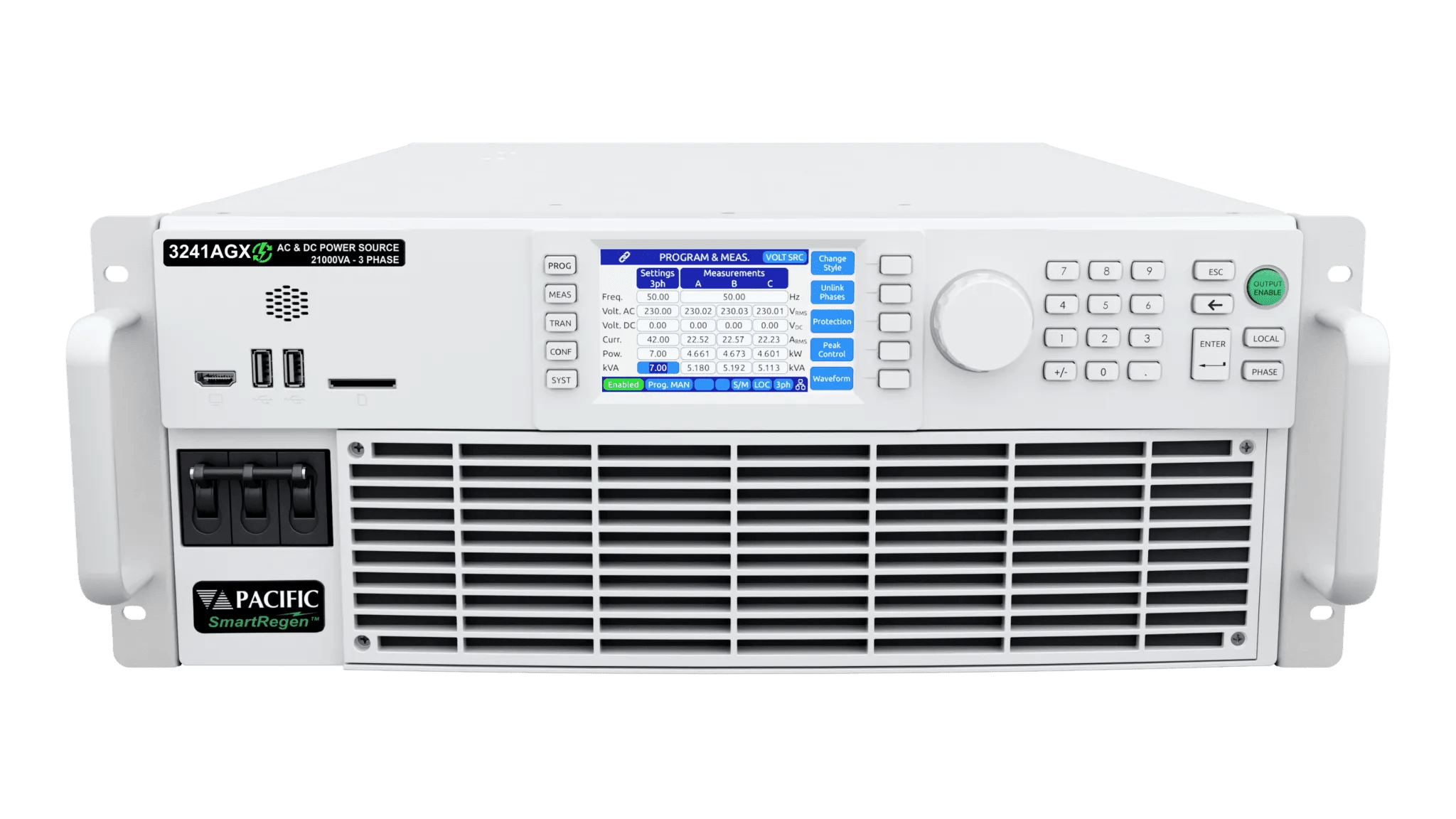 Rent Pacific Power 360AGX-UCL-M25022 Regenerative AC+DC Power Source/Grid Simulator