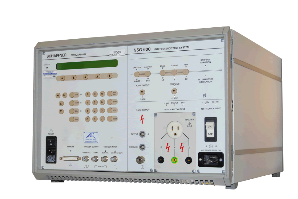 Image of Teseq NSG600 Interference Simulator System Image of Teseq NSG600 Interference Simulator System
