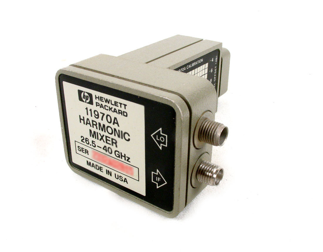 Image of Keysight 11970A Waveguide Harmonic Mixer, 26.5 -40 GHz Image of Keysight 11970A Waveguide Harmonic Mixer, 26.5 -40 GHz