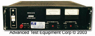 Image of Sorensen DCR40-25B 40 Volts, 25 Amps DC Power Supply