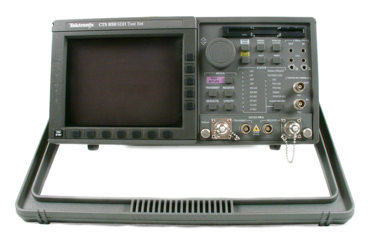 Image of Tektronix CTS 850 SDH/PDH and Jitter/Wander Test Set