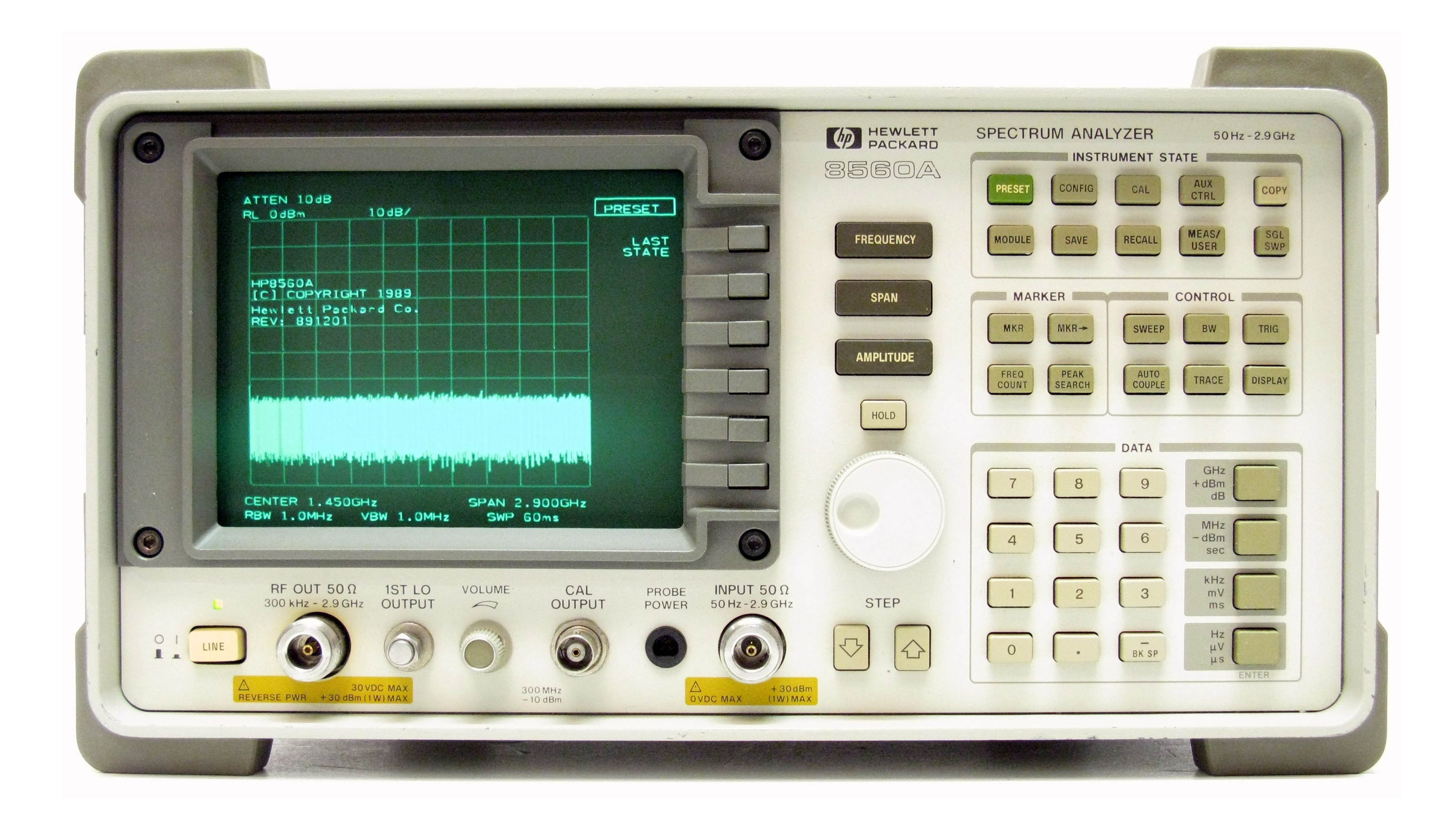 Image of Keysight 8560A Portable Spectrum Analyzer