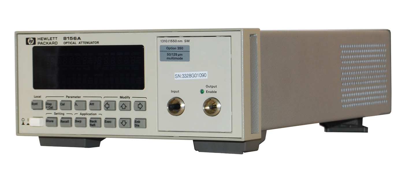 Image of Keysight 8156A Optical Attenuator Image of Keysight 8156A Optical Attenuator