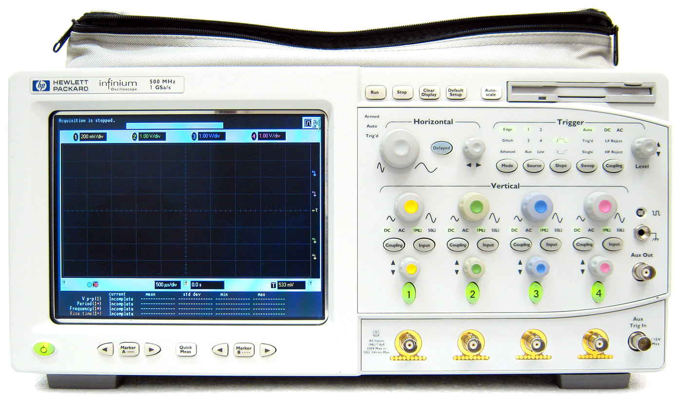 Image of Keysight 54815A Infiniium Oscilloscope 500 MHz, 1 Gs/s