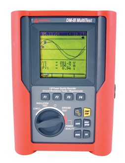 Image of Amprobe DM-III MultiTest 1000A Power Quality Recorder