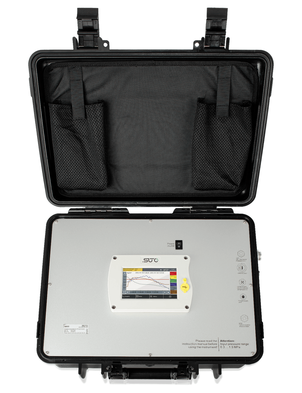 Image of SUTO iTEC S600 Portable Compressed Air Purity Analyzer