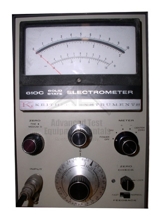Image of Keithley 610C Electrometer Image of Keithley 610C Electrometer