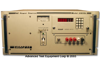 Image of Elgar 1203SL 1.2 kVA, 3 Phase AC Power Source