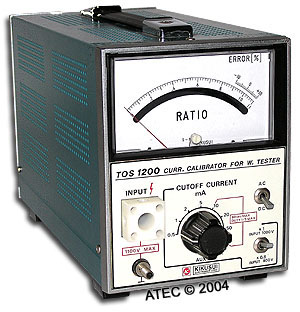 Image of Kikusui TOS1200 Withstanding Voltage Tester Current Calibrator
