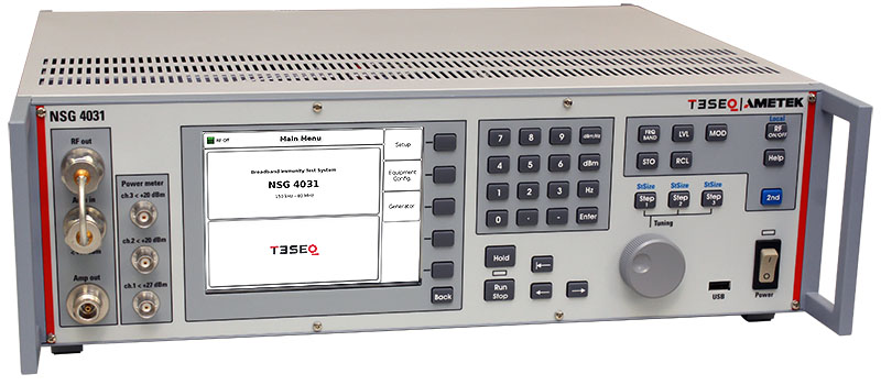 Image of Teseq NSG 4031 Broadband Immunity Test System Image of Teseq NSG 4031 Broadband Immunity Test System