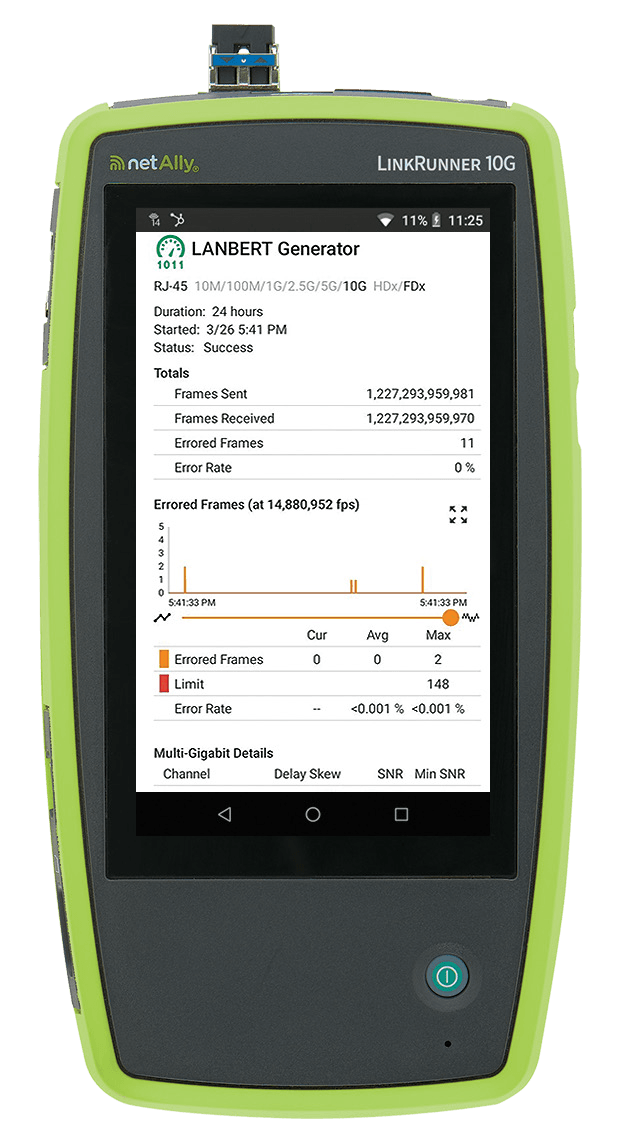 Image of NetAlly LinkRunner 10G