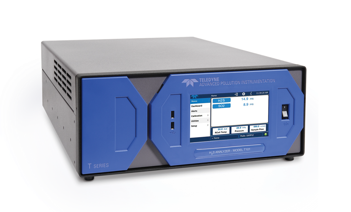 Teledyne API T101 UV Fluorescence Hydrogen Sulfide Analyzer Teledyne API T101 UV Fluorescence Hydrogen Sulfide Analyzer