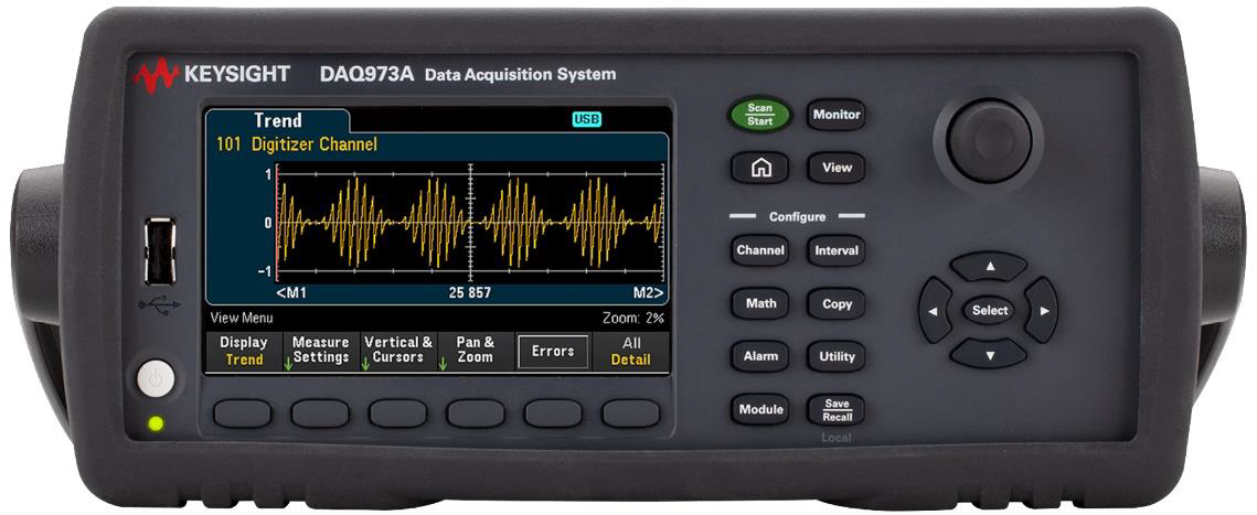Front of Keysight DAQ973A