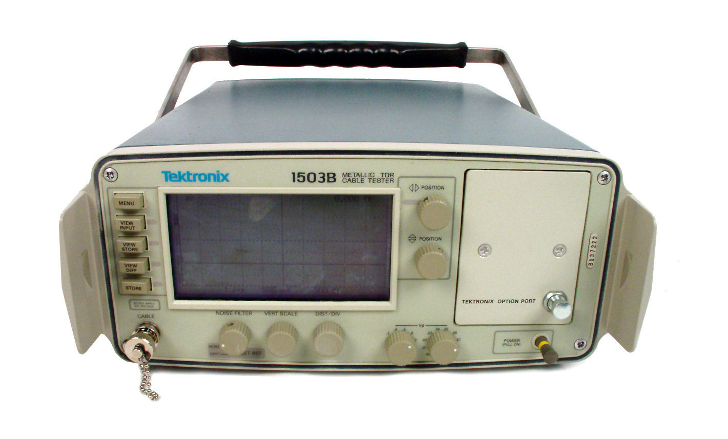 Image of Tektronix 1503B TDR Time Domain Reflectometer Cable Tester
