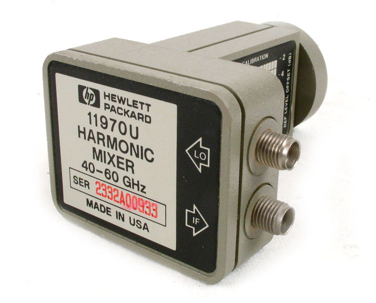 Image of Keysight 11970U Waveguide Harmonic Mixer, 40 GHz - 60 GHz Image of Keysight 11970U Waveguide Harmonic Mixer, 40 GHz - 60 GHz