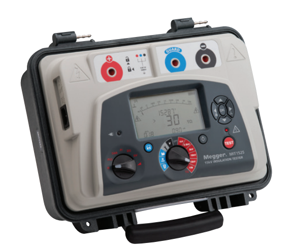 Image of Megger MIT1525 Insulation Resistance Tester