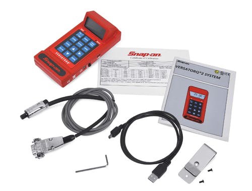Image of Snap-On Versatorq2 Torque Metering and Data Acquisition System Image of Snap-On Versatorq2 Torque Metering and Data Acquisition System