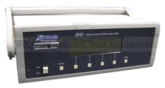 Image of Xitron 2553 Three Phase Power Analyzer, 20 mHz - 80 kHz
