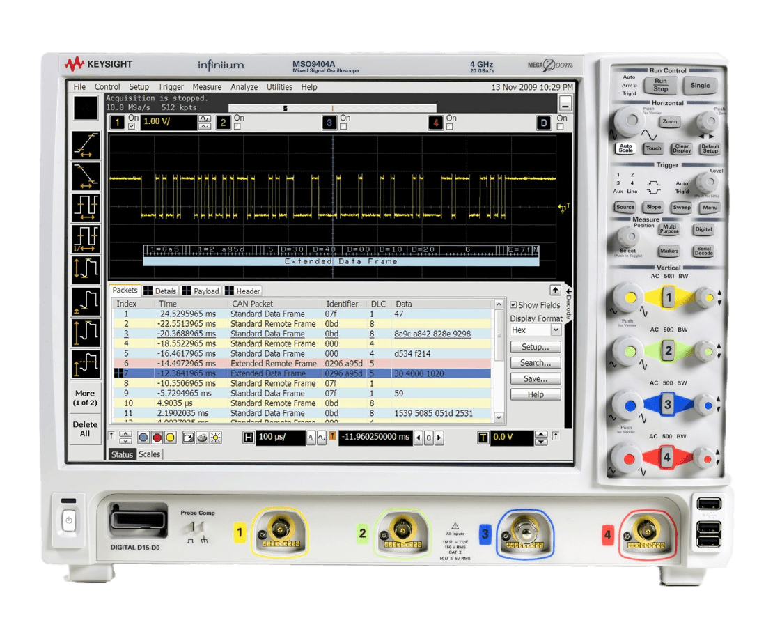 Rent Keysight MSO9404A Infiniium Oscilloscope