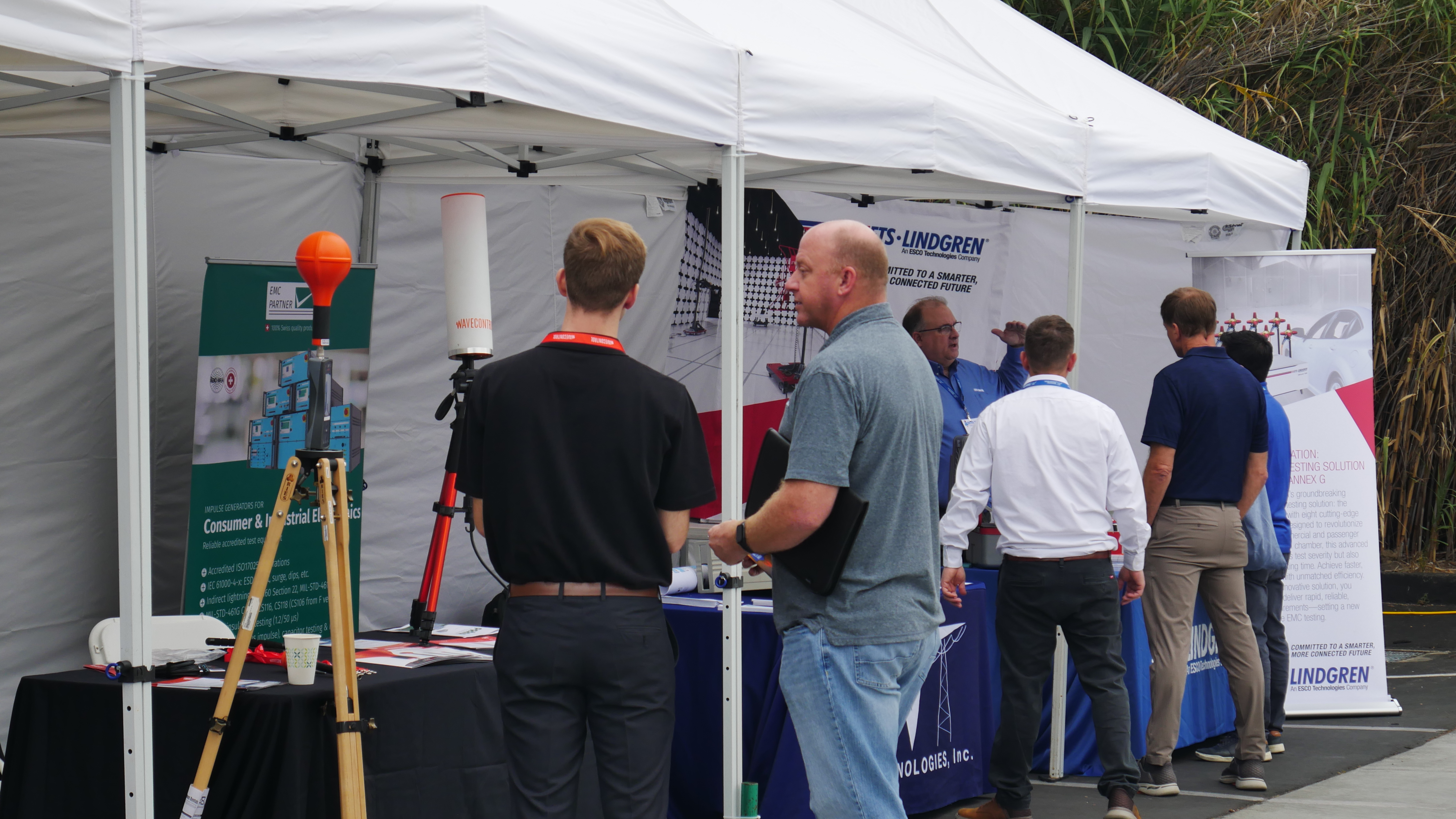 SDTES exhibitors and equipment