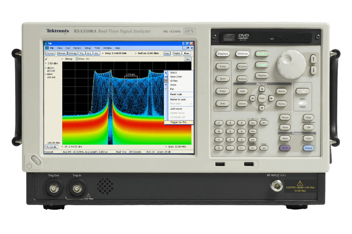Rent Tektronix RSA5000 Series Real-Time Spectrum Analyzers